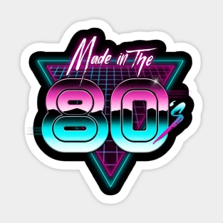 Made in the 80s Sticker